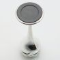 Art Nouveau Style 6 Inch Silver Plated Stem Vase - Vintage (#99944) 3