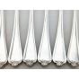 Jesmond Pattern - Set Of 6 Side / Dessert Forks - Epns Silver Plated - Vintage (#99993) 2