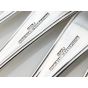 Jesmond Pattern - Set Of 6 Side / Dessert Forks - Epns Silver Plated - Vintage (#99993) 5